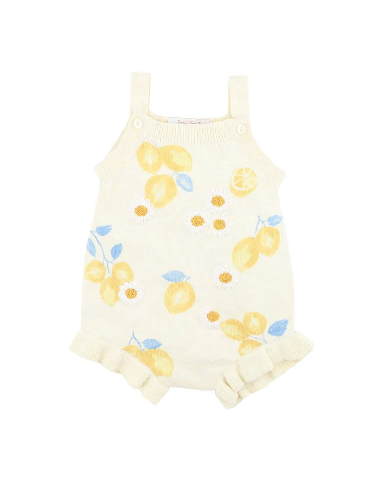 Fox & Finch| Piccolina Organic Lemon Bodysuit
