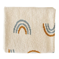 Alimrose | Rainbow Baby Blanket Blue