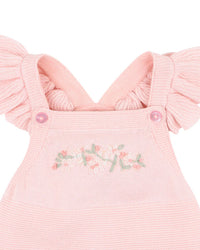 Bebe | Madelyn Embroidered Organic Knitted Bodysuit
