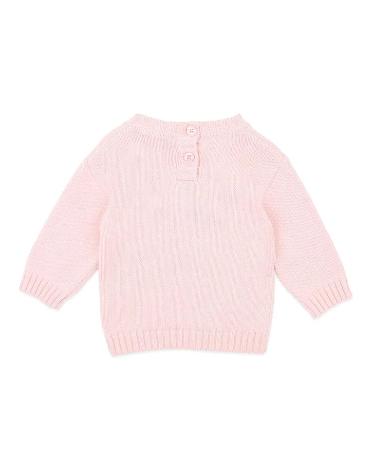 Bebe | Winnie Embroidered Bunny Knitted Jumper