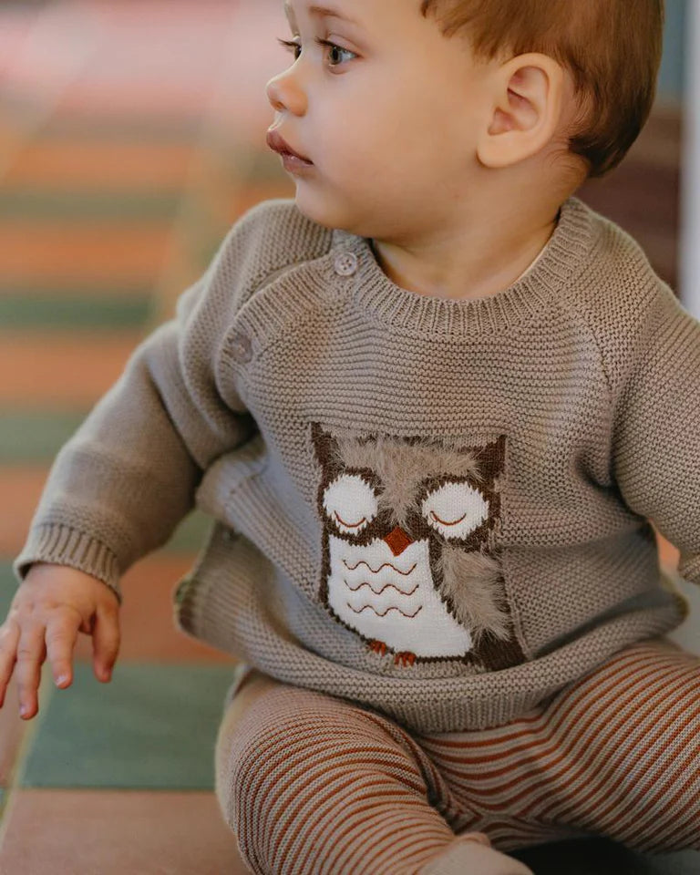 Bebe | Eli Owl Knitted Jumper