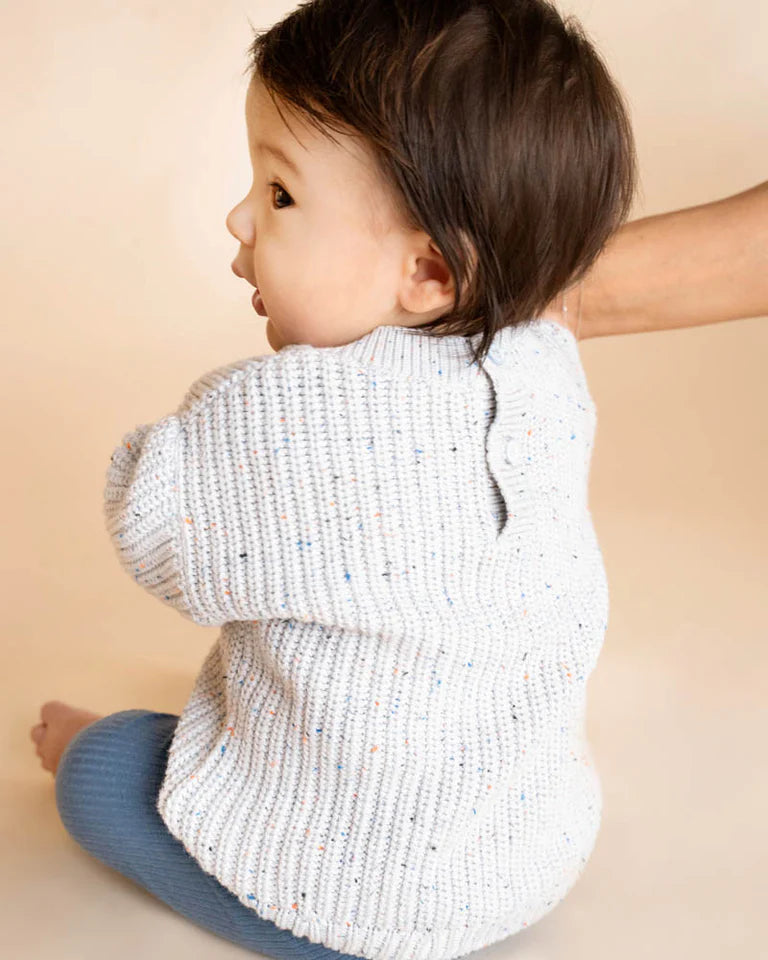 Bebe | Bunny Hand Embroidered Knit Jumper