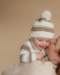 Fox & Finch | Alvin Organic Knitted Beanie - Stripe