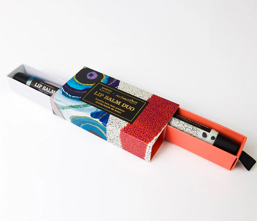 Lip Balm Duo Gift Set - Artwork Martumili Artists.