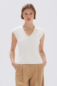 Assembly Label | Lottie Knit Tank - Cream