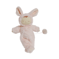 Olli Ella || Lullaby Cozy Dinkum - Bunny Moppet - Pink