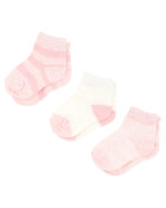 Minihaha | Pink Multi 3 PK Socks