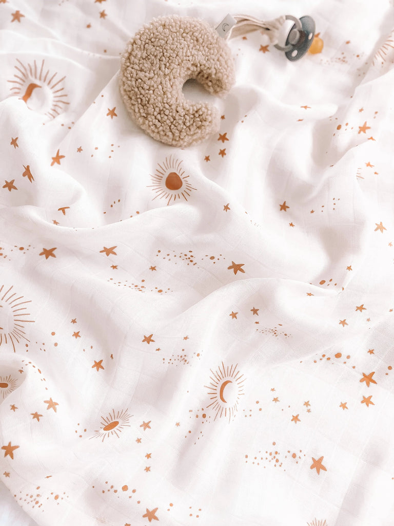 Fox & Fallow | Constellation Organic Muslin Wrap / Swaddle