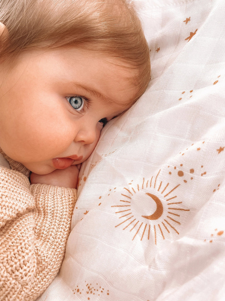Fox & Fallow | Constellation Organic Muslin Wrap / Swaddle