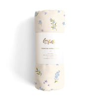 Fox & Fallow | Forget-Me-Not / Broderie Organic Muslin Wrap Set