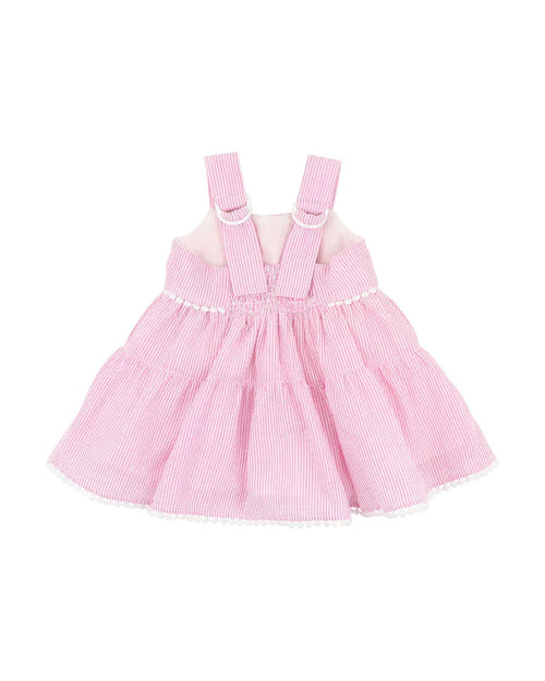 Bebe | Pink Stripe Resort Dress