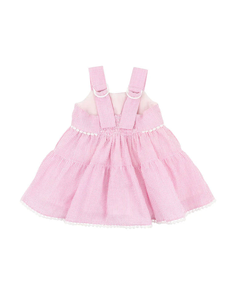 Bebe | Pink Stripe Resort Dress