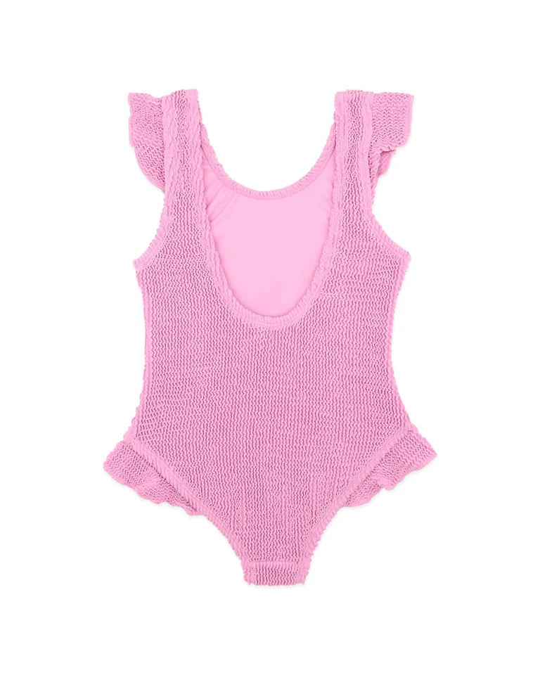 Minihaha Swim | Peony Crinkle Swimsuit