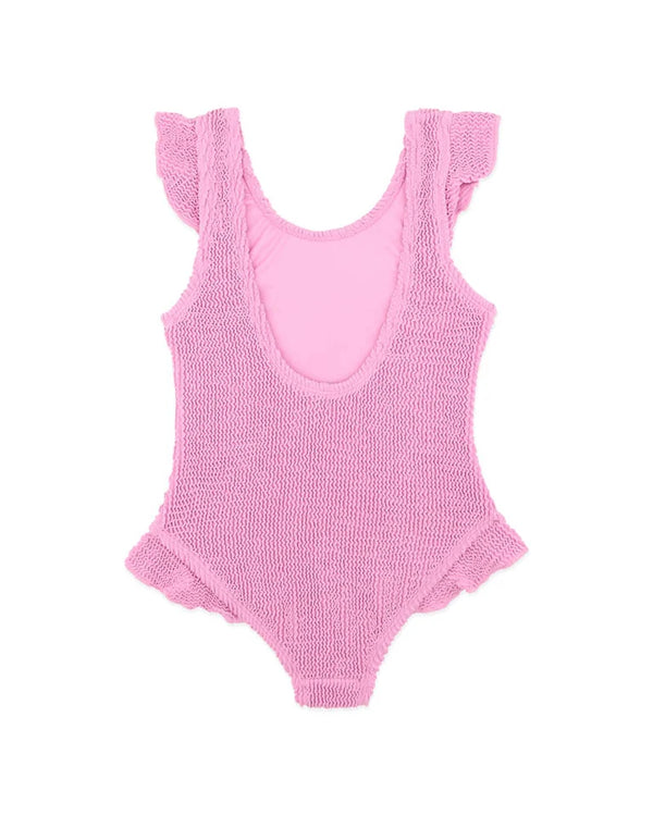 Minihaha Swim | Peony Crinkle Swimsuit
