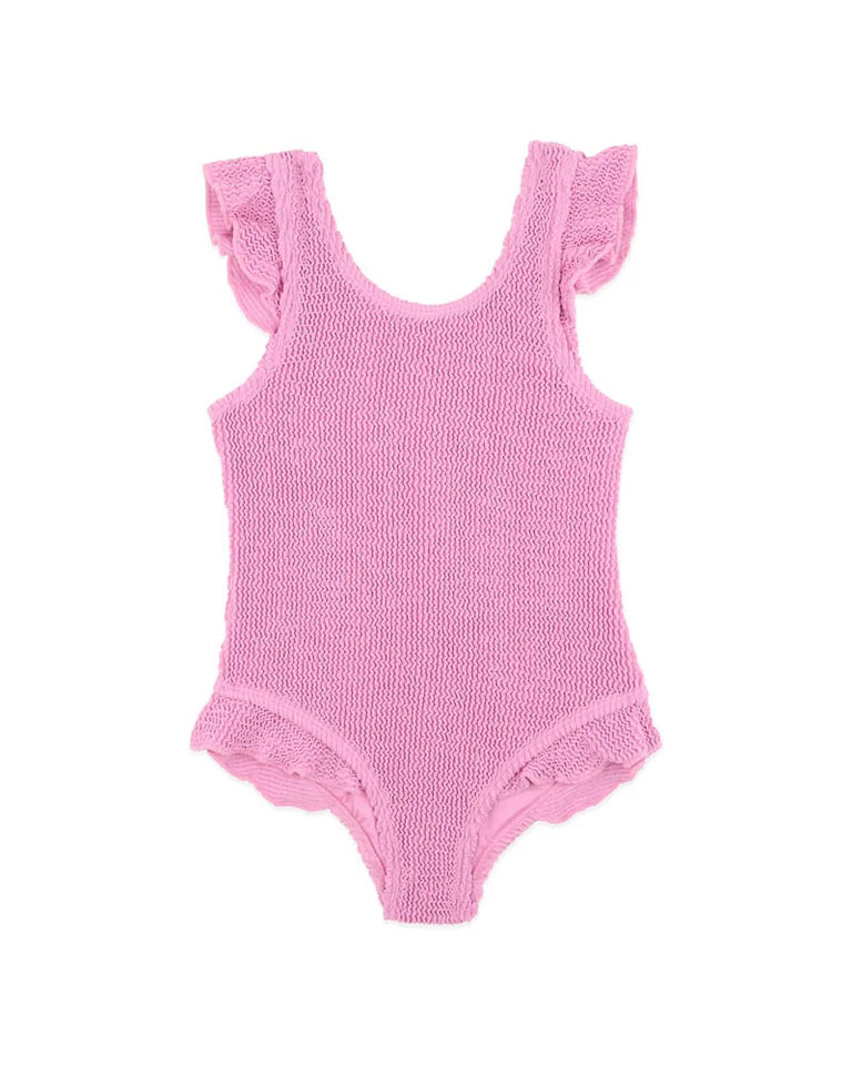 Minihaha Swim | Peony Crinkle Swimsuit