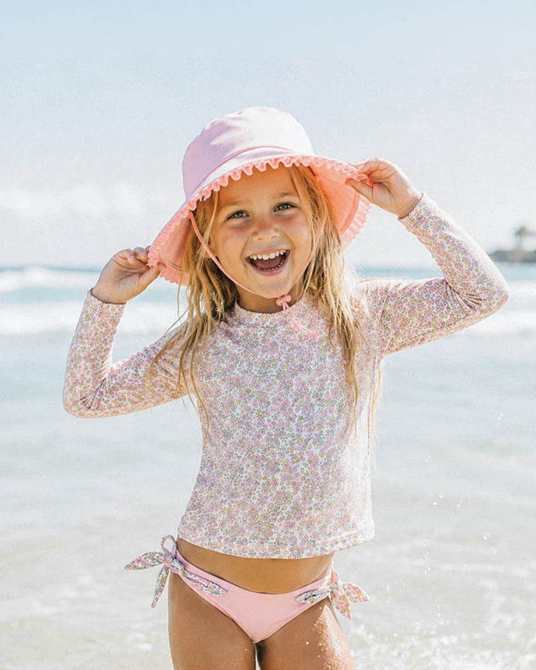 Minihaha Swim | Pink Swim Sunhat