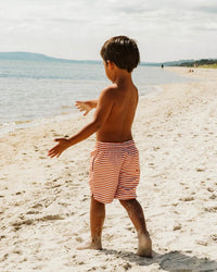 Minihaha Swim | Harvey Stripe Boardshorts