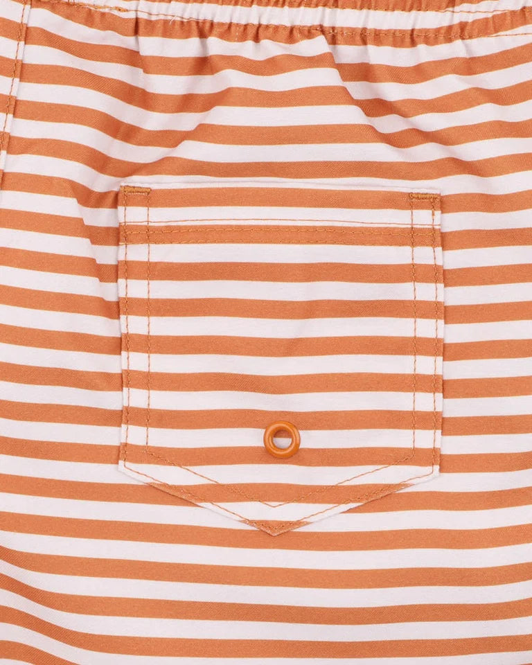 Minihaha Swim | Harvey Stripe Boardshorts
