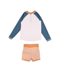 Minihaha Swim | Harvey LS Rashie & Trunk Set