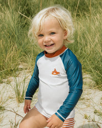Minihaha Swim | Harvey LS Rashie & Trunk Set
