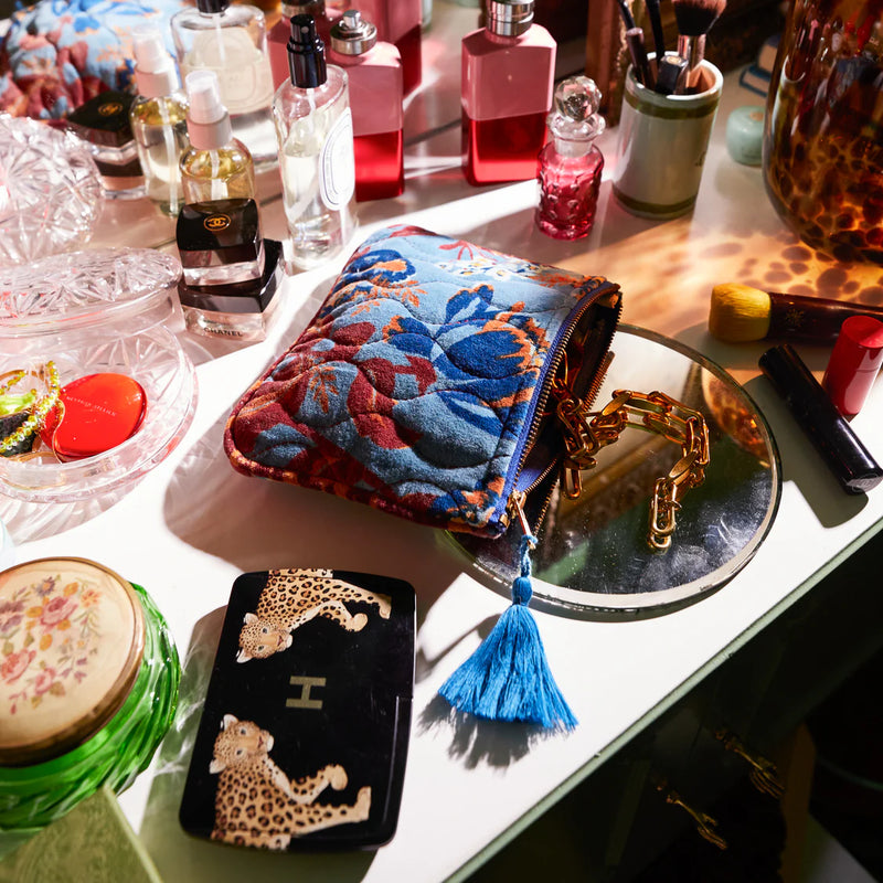 Sage x Clare || Margot Velvet Pouch