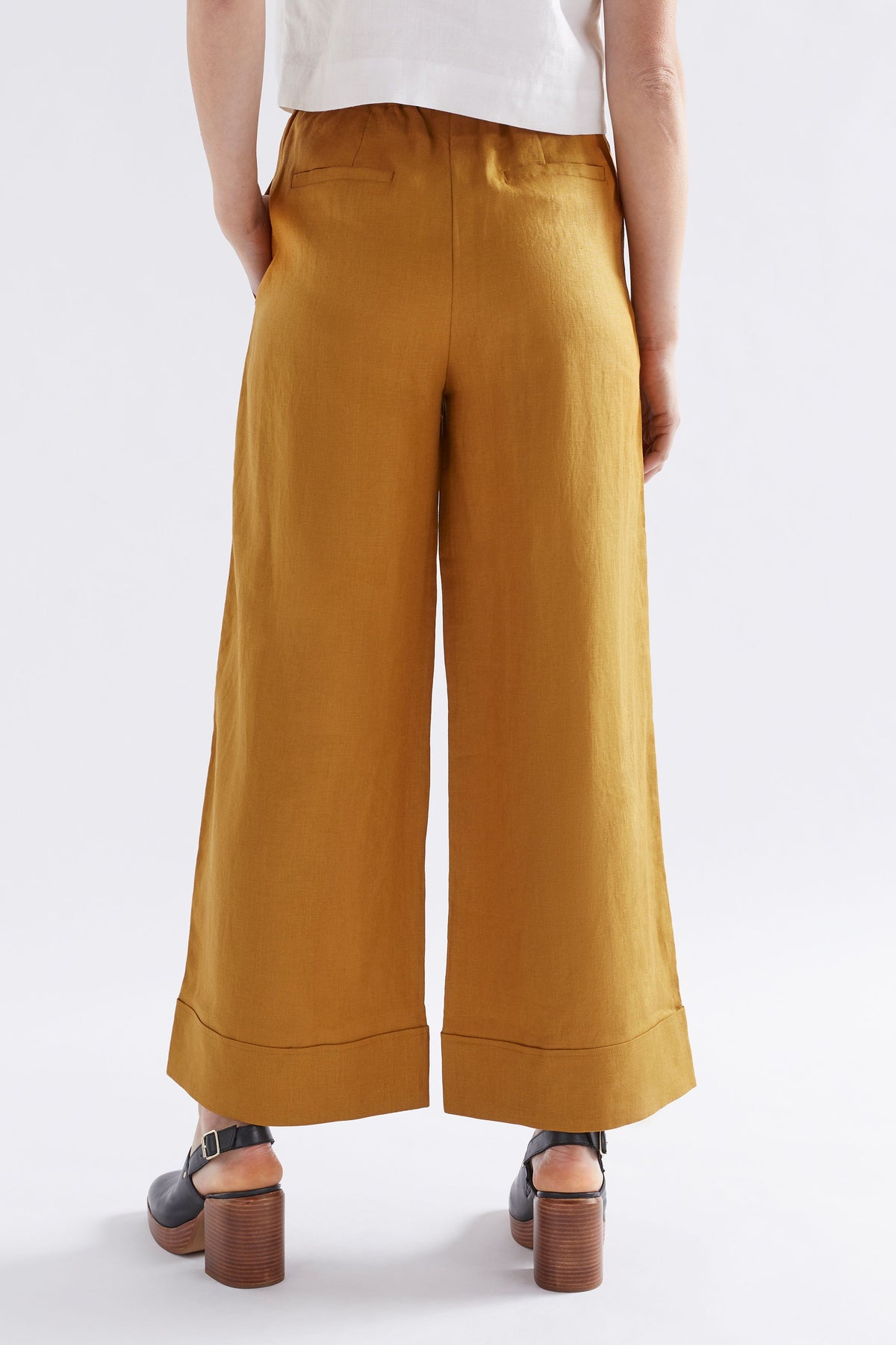 ELK | Strom Linen Pant - Honey Gold