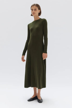 Assembly Label | Mia Dress - Forest Green