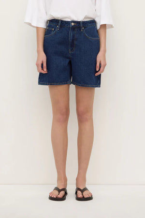 Assembly Label | Mid Rise Vintage Denim Short - Heritage Blue