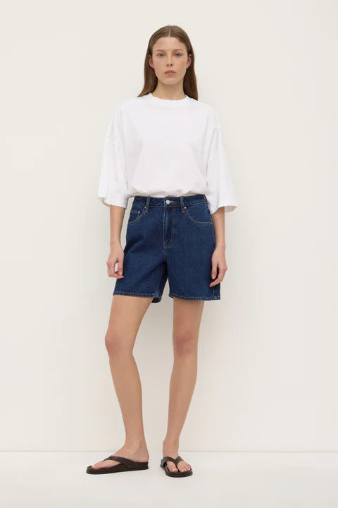 Assembly Label | Mid Rise Vintage Denim Short - Heritage Blue