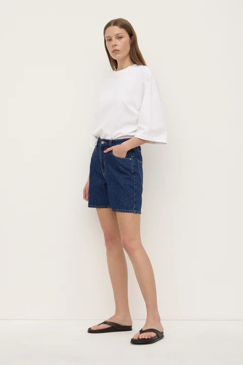 Assembly Label | Mid Rise Vintage Denim Short - Heritage Blue