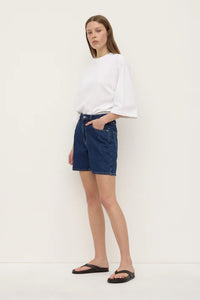 Assembly Label | Mid Rise Vintage Denim Short - Heritage Blue