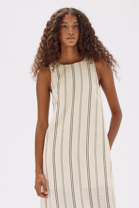 Assembly Label | Milos Stripe Maxi Dress