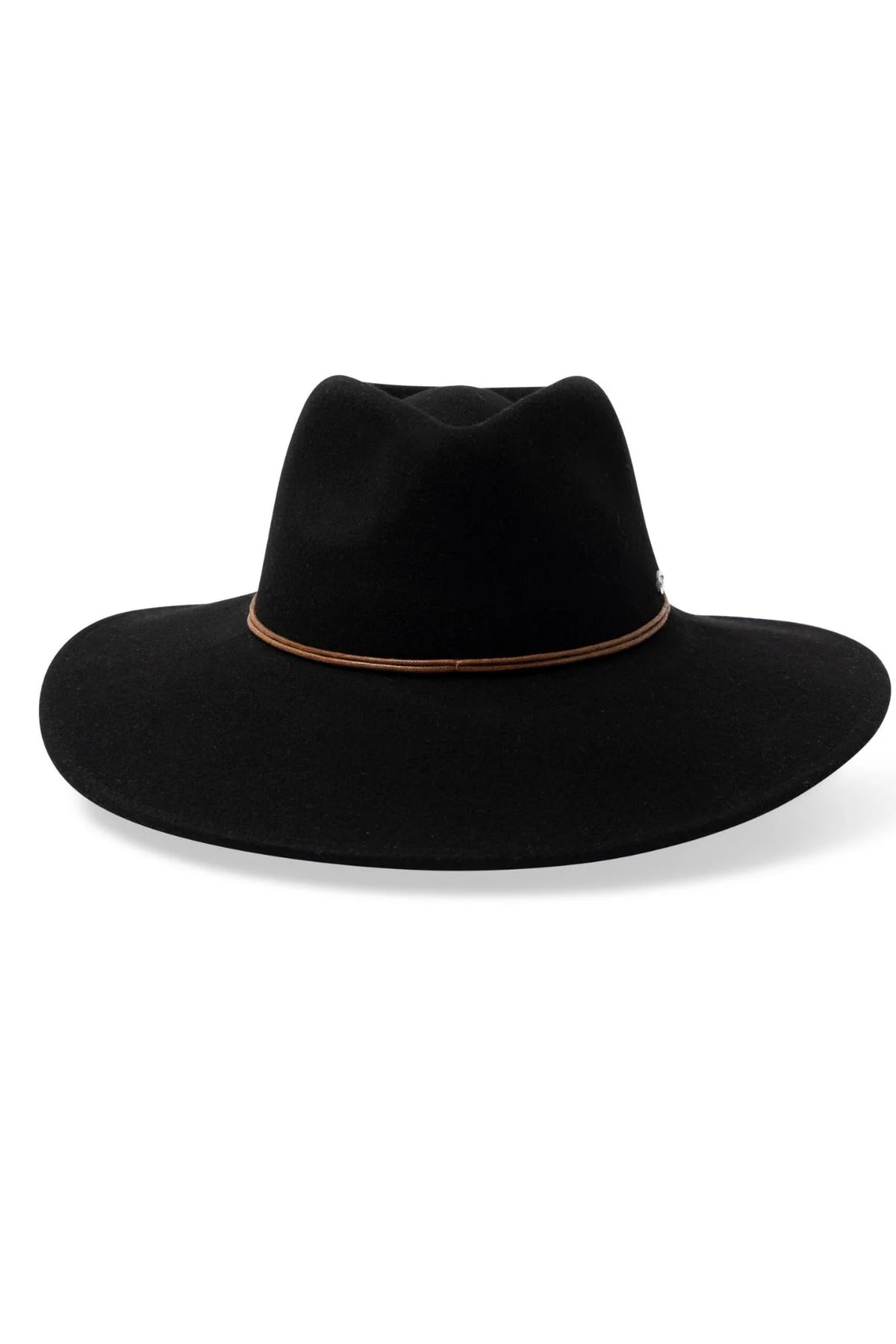 Morzine Wide Brim Fedora - Black or Camel