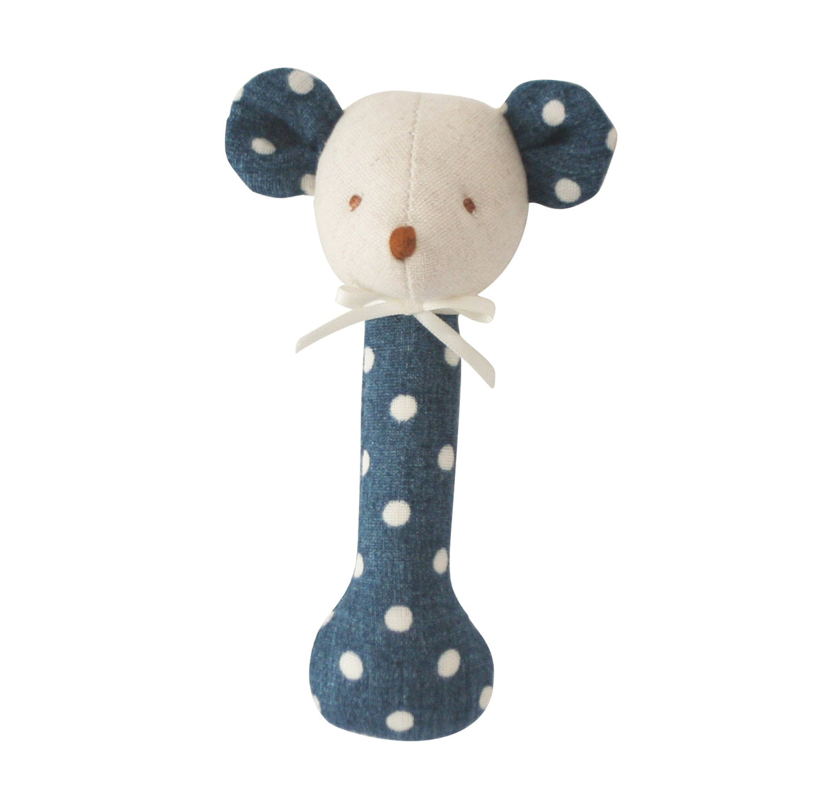 Alimrose | Mouse Stick Rattle Ocean Blue