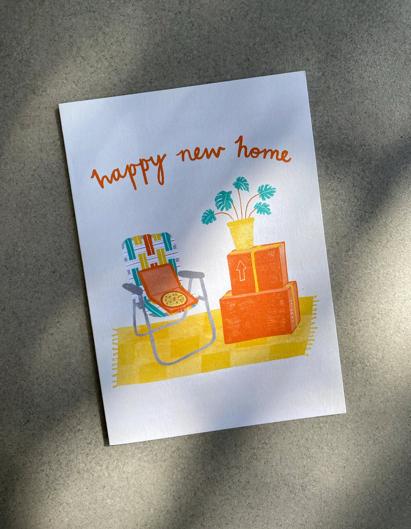 Happy New Home Card - Housewarming