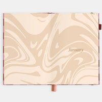 Fox + Fallow | 2026 A5 Horizontal Planner - Cherry Check
