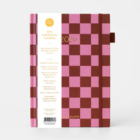 Fox + Fallow | 2026 A5 Horizontal Planner - Cherry Check