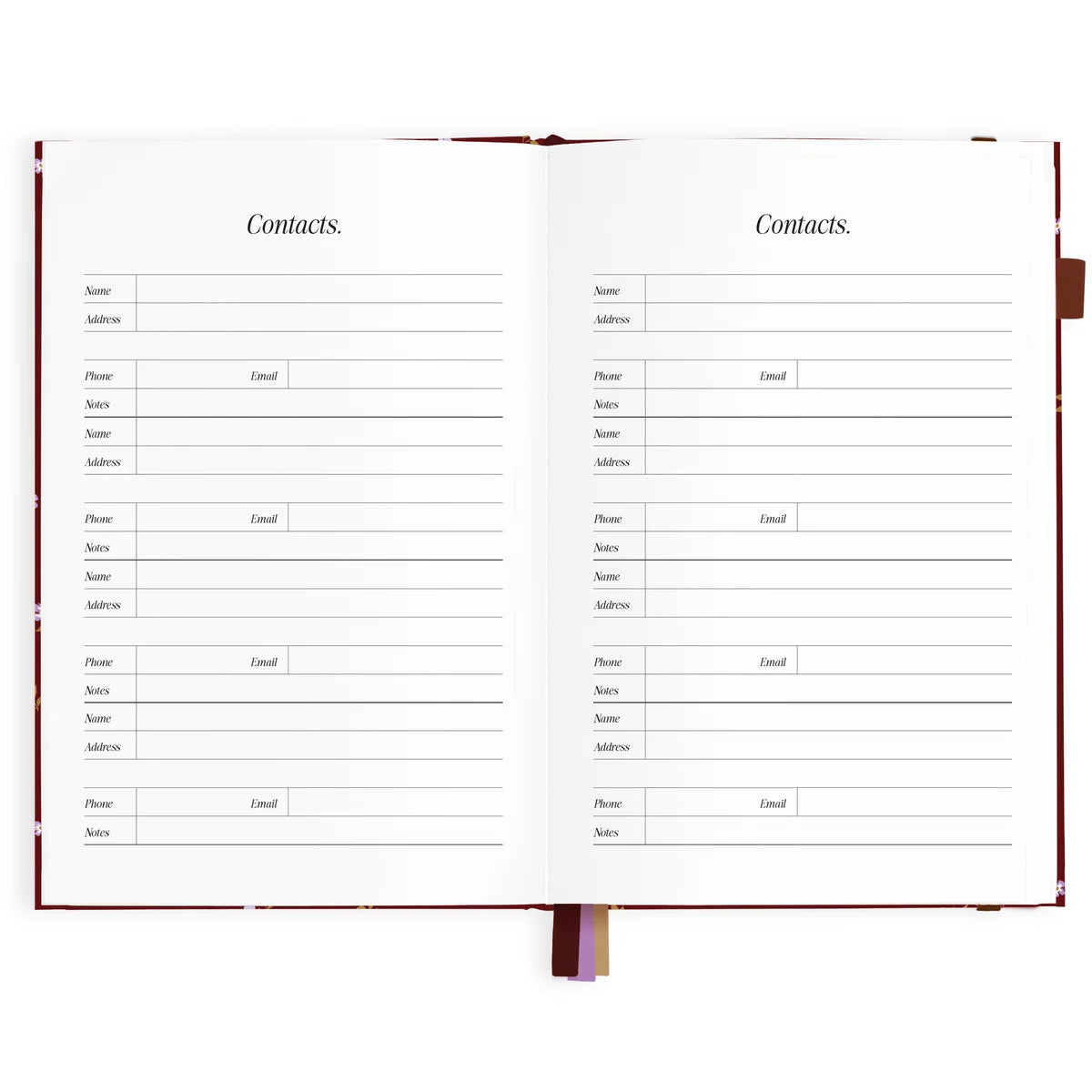 Fox & Fallow |  2027 A5 Vertical Planner - French Bows