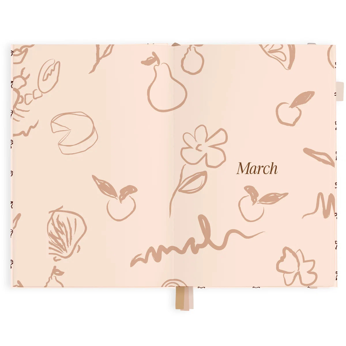 Fox & Fallow |  2027 A5 Vertical Planner - French Bows