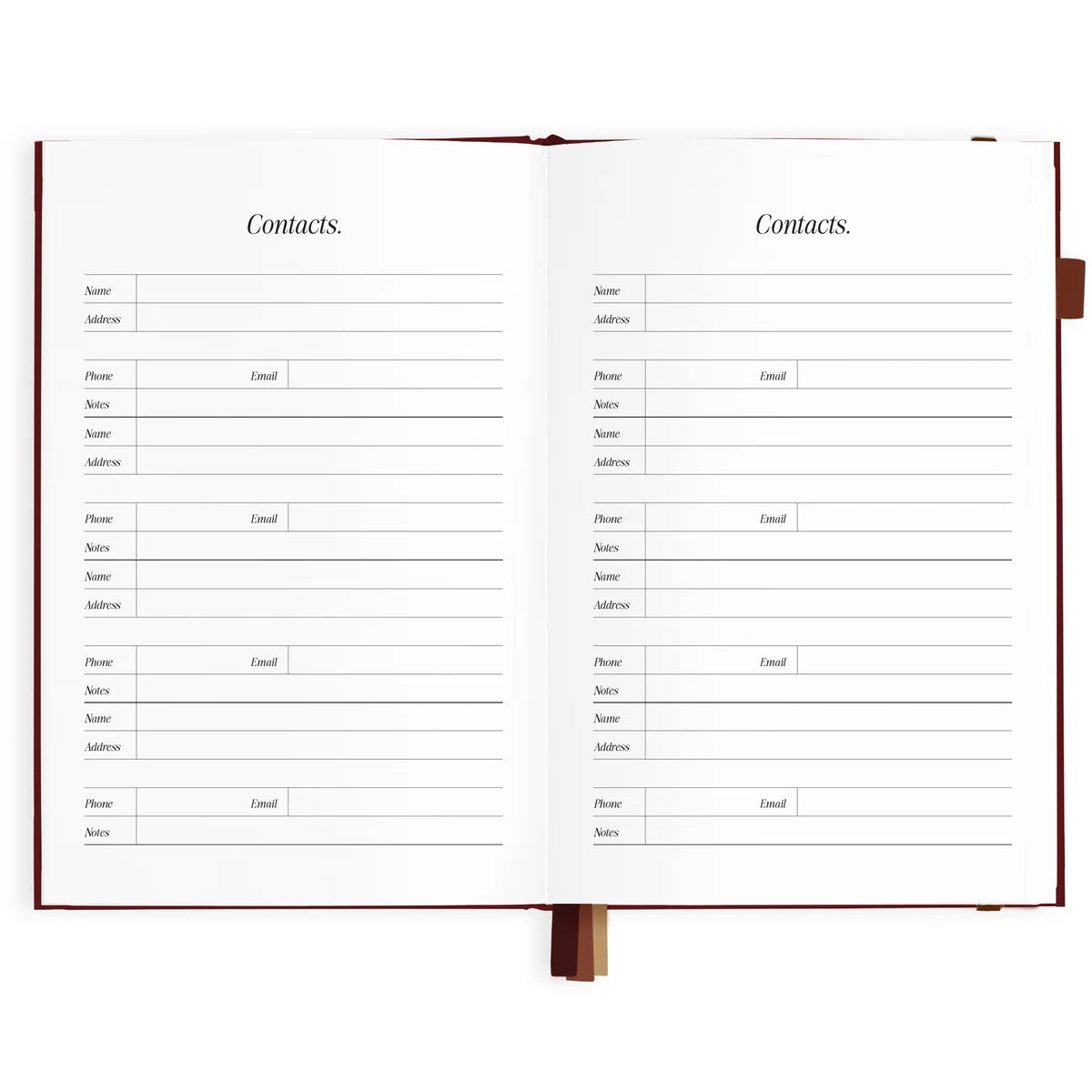 Fox & Fallow |  2027 A5 Horizontal Planner - Cherry