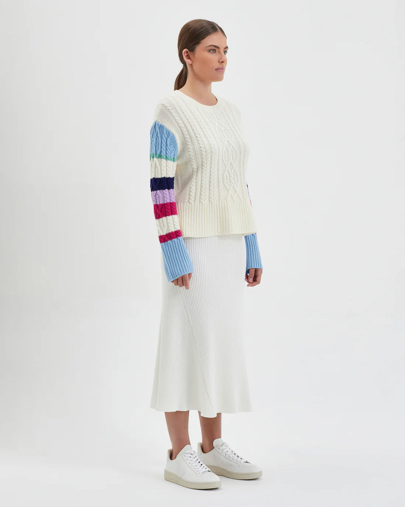 Iris & Wool | Burra Multi Crochet Sweater