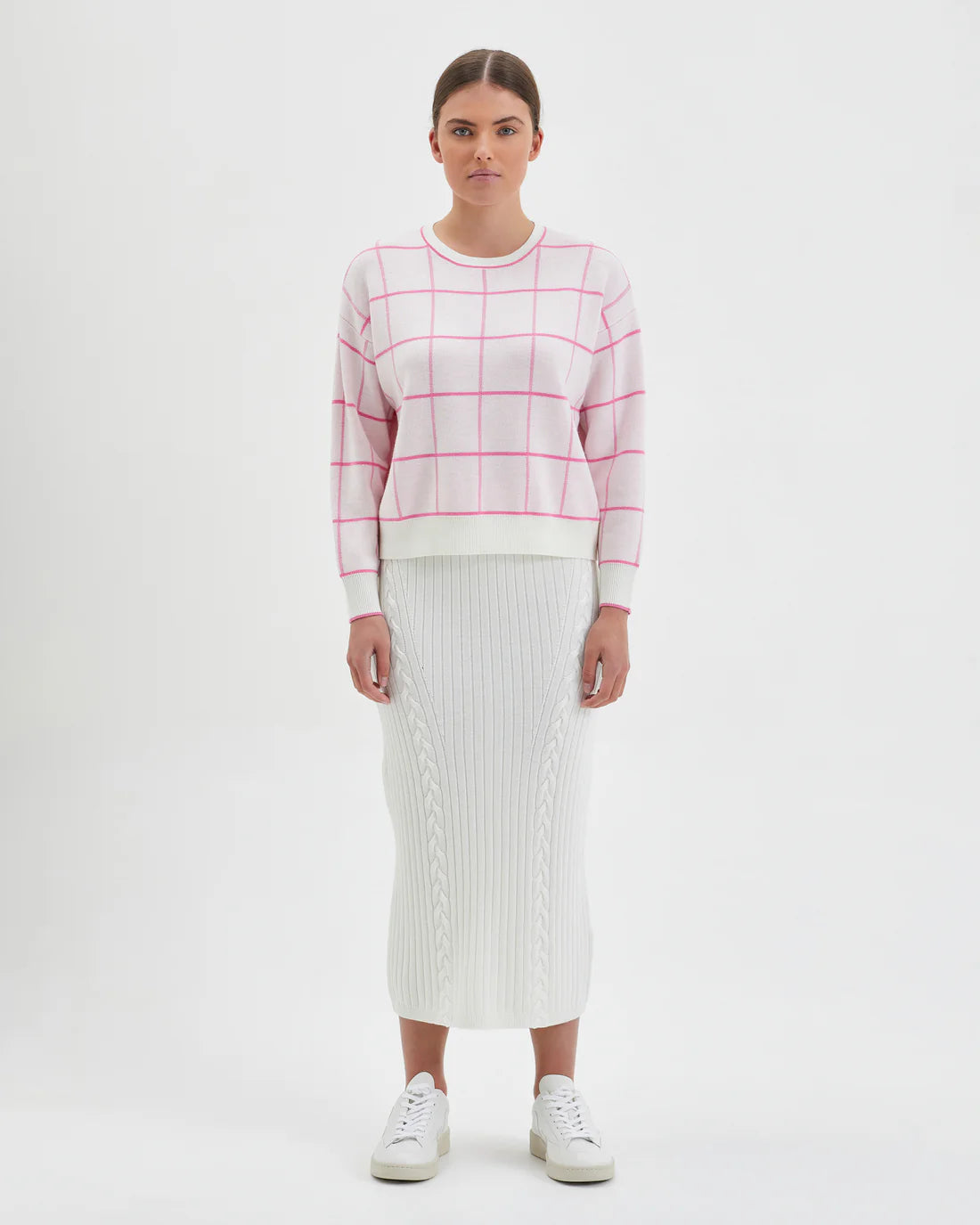 Iris & Wool | Gargle Gingham - Pink