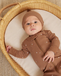 Quincy Mae | Zip Long Sleeve Sleeper - Moons