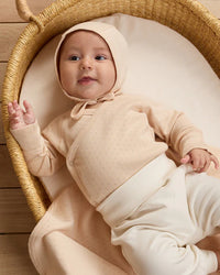 Quincy Mae | Baby Pant Set - Cinnamon, Natural