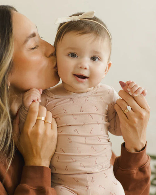 Quincy Mae | Candy Cane Bamboo Pyjama Set