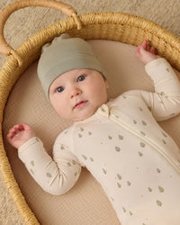Quincy Mae | Bamboo Zip Footie - Trees