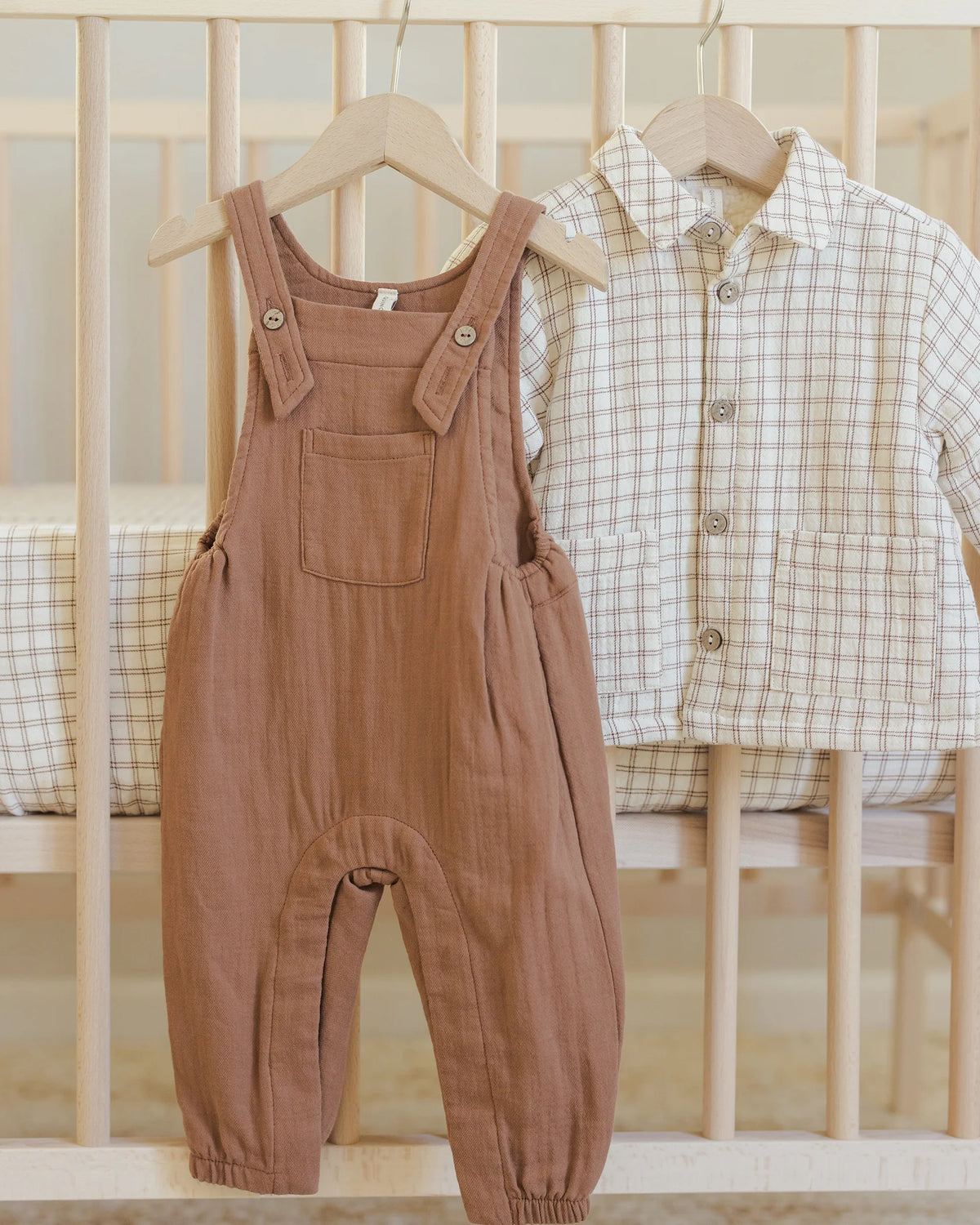 Quincy Mae | Baby Overall - Cedar