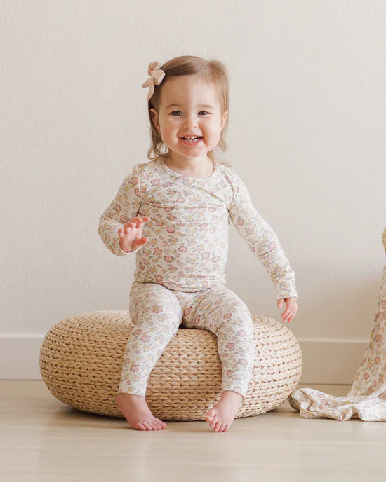 Quincy Mae | Bamboo Pyjama Set - Bloom