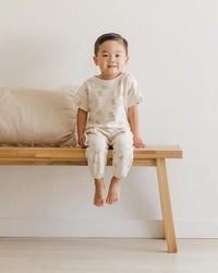 Quincy Mae | Jersey Tee + Pants Set - Puppies