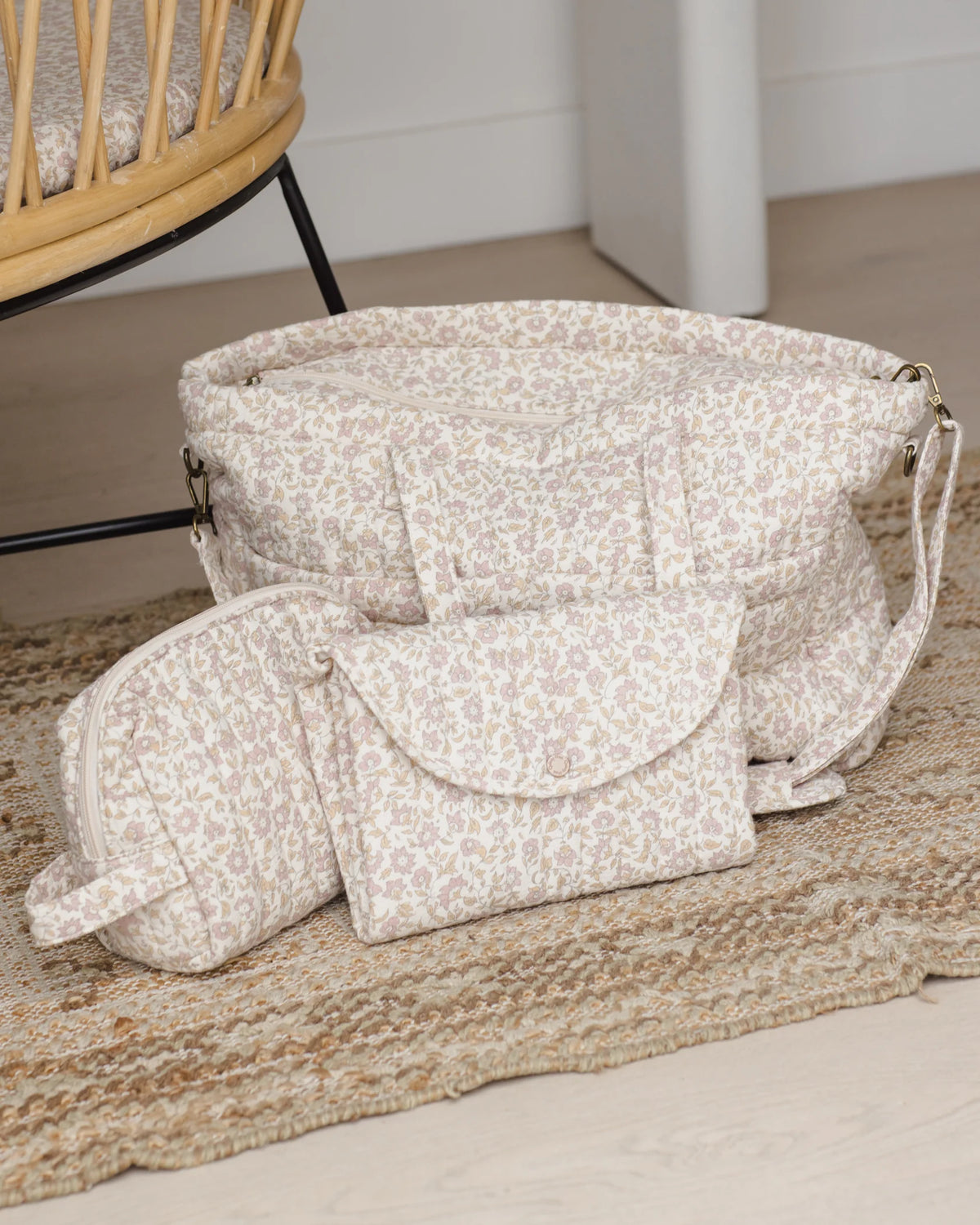 Quincy Mae | Nappy Bag + Changing Mat